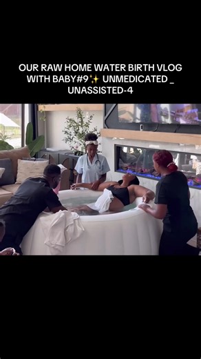 OUR RAW HOME WATER BIRTH VLOG WITH BABY#9✨ UNMEDICATED _ UNASSISTED-4 | waterbirth