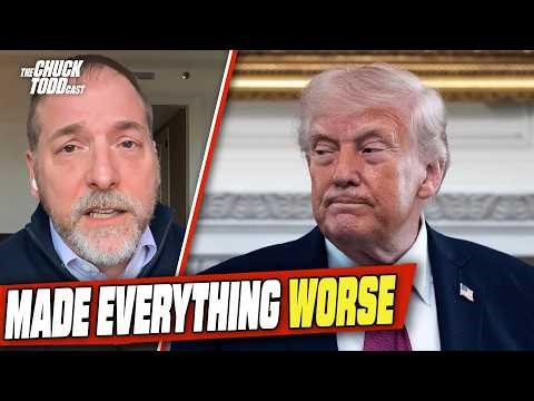 Trump Is CLUELESS & Has Made Everything WORSE With Iran | Chuck Todd Politics Podcast