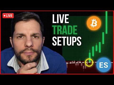 Live Market Analysis: ES, NQ & BTC with Igor from Chart Champions