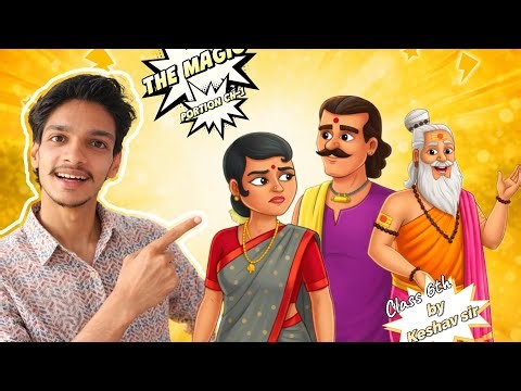 Class 6 English | Chapter 1 – The Magic Potion 🧪✨Easy explanation | By Keshav Sir 