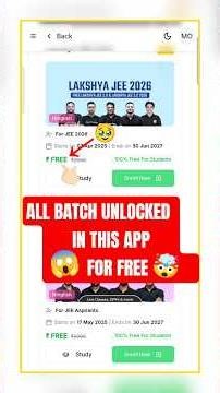 All Study Platforms Batch Unlocked (2026 - 2027) | PW, Next Toppers Vidyakul #shorts #pw #batch