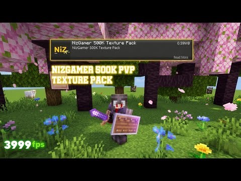 Best Minecraft Java + Mcpe 1.26 NizGamer 500K PVP Texture Pack 🔥