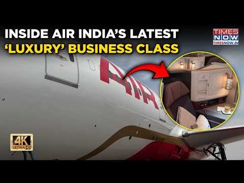 INSIDE Air India’s LUXURIOUS New BUSINESS CLASS Suite | Retrofitted Boeing 787-8 | FULL TOUR | 4K