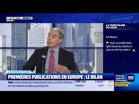 La bourse cash : "Avec sa publication, Spie laisse les doutes à quai et met les voiles !"