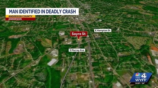 Man dies in Anderson County crash