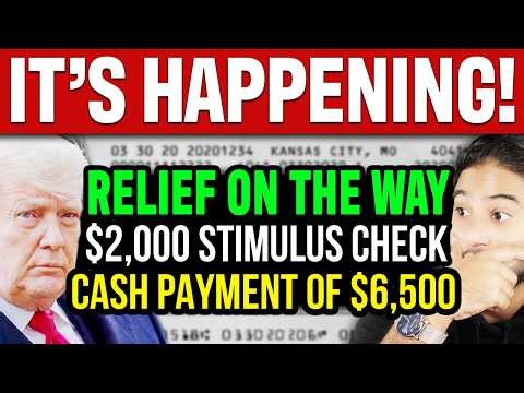 NOW! $2,000 Stimulus Check and $6,500 Cash Payment Update | Relief On The Way to Millions?