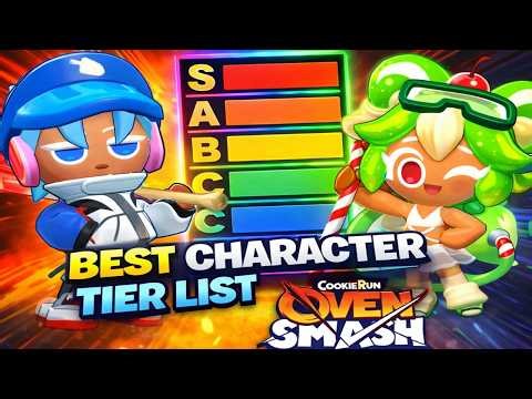 BEST Character Tier List Cookie Run Oven Smash