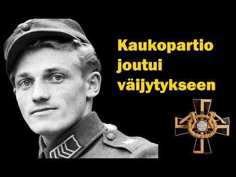 Kaukopartio joutui väijytykseen – 24-vuotias Paavo Suoranta pelasti tilanteen
