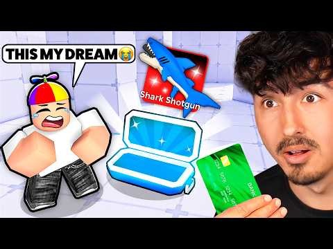 Surprising FANS with their DREAM SUMMER SKIN in Roblox Rivals!