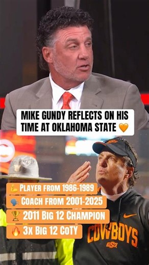Mike Gundy’s resumé at OK State is top tier 😮‍💨