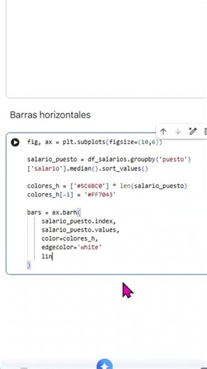 📊 ¿Cómo hacer un gráfico de Barras Horizontales en Python? Matplotlib desde cero #python