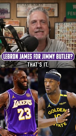 LeBron James for Jimmy Butler? 👀