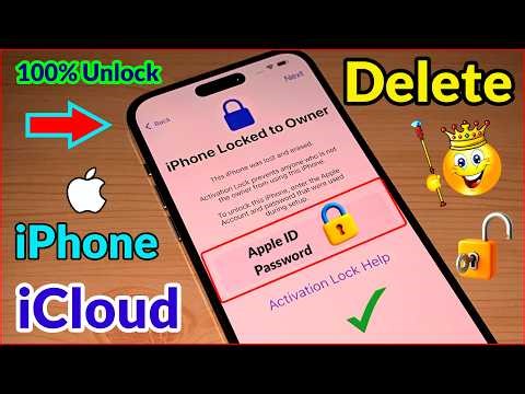How to Delete✔️!! iCloud Lock ON iPhone/iPad 100% Fixed✅ Without Apple ID Activation Lock Bypass!🙀