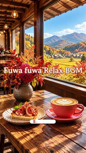 【秋BGM】気持ちを整える秋の朝 ☕ 心ほどけるピアノとギター｜#秋 #朝食 #作業用bgm #読書用bgm