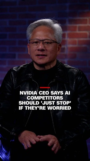 CNN's Anderson Cooper sits down with NVIDIA CEO Jensen Huang to discuss his relationship with AI regulation.