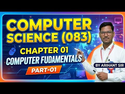 Computer Fundamentals in One Shot! 🔥 | Class 11 Computer Science Chapter 1 (083) @babusholay 