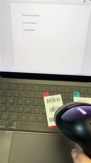 Smart USB 2D Barcode Scanner – Detects Code Format Instantly!