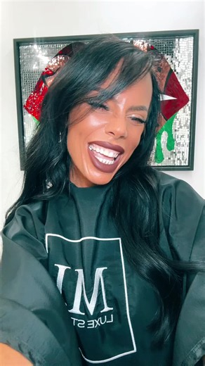 I tried with the transition lol- give me a break! Hair by the ONE & ONLY!!! @MJ LUXE STYLES