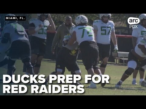 ARC PDX: The Oregon Ducks prepare to take on the Texas Tech Red Raiders in the Orange Bowl