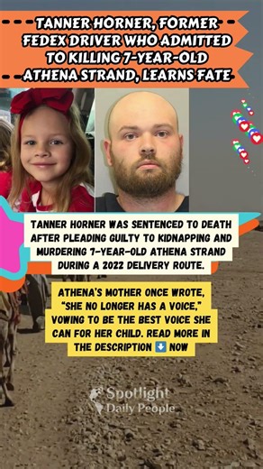 ⚖️ FedEx Driver Gets Death Sentence in Athena Strand Case 🕯️ #shorts