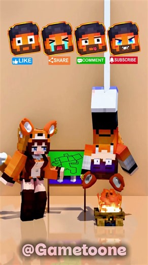 FOX SISTER CAUGHT JJ WITH APHMAU?! 🦊📚😱 | 99% GUESS THE WRONG FACE! 🤯 #shorts