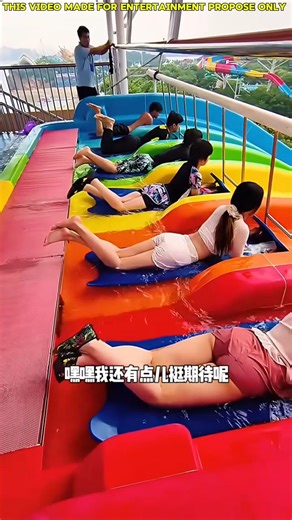 💦 Water Slide Adventure: Making a Splash from the Bottom! 😱