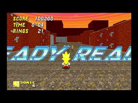 Sonic Robo Blast 2 Generations: Demo Gameplay as Super Sonic