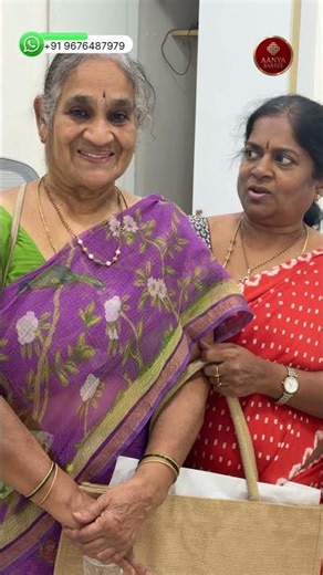 Customer Review | 25 Years of Trust in Aanya Creations ❤️ | Premium Saree Collections