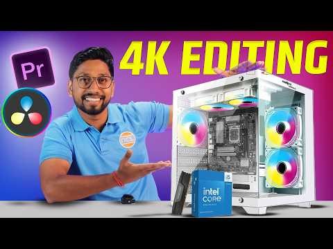 4K Video Editing PC Build Under ₹70,000 🔥 | Best Editing PC 2026