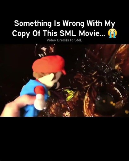 Something Is Off With My Copy Of This SML Movie... #sml #ytp #supermariologan #shorts #viral