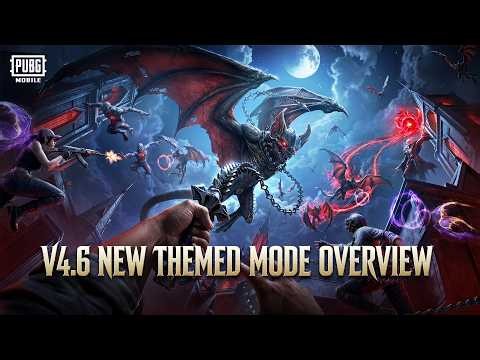 PUBG MOBILE | V4.6 Midnight Hunters Themed Gameplay Coming on 9/9!