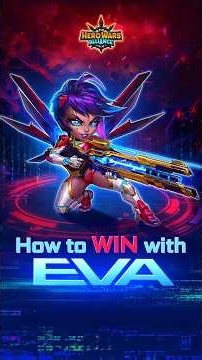 Shot, shot, one more — and the enemy team is down! #herowarsalliance #guide #eva