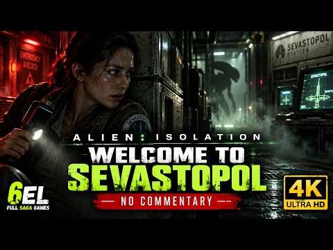 Alien: Isolation – Welcome to Sevastopol – 4K (No Commentary)