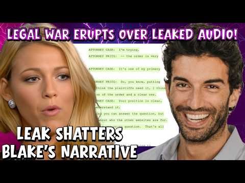 Blake Lively SEALED AUDIO Leaks! CHAOS Erupts After Court Order Violated!