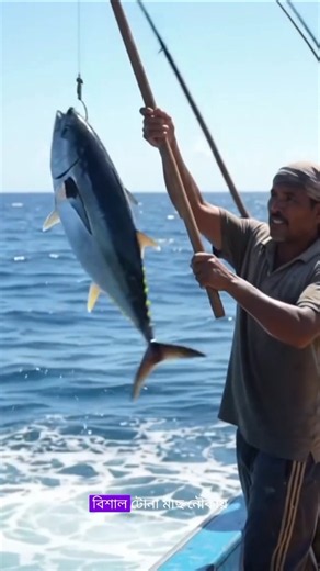 How Japanese Fishermen Catch Giant Tuna So Fast! 🤯🐟 #facts #ytshorts #trending
