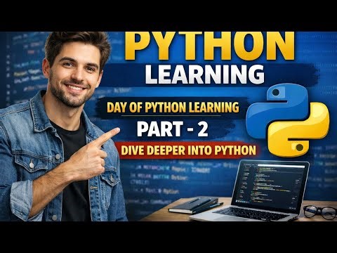 Python learning | day of python learning | part-2 | python learning from scratch 