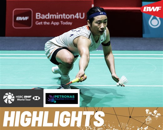 An Se Young 🇰🇷 vs Michelle Li 🇨🇦 | Pressure builds across the full distance. #BWFWorldTour #MalaysiaOpen2026 | BWF — Badminton World Federation
