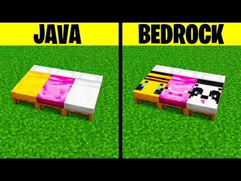 250 Java vs Bedrock: Big Differences You Need to Know in Minecraft!
