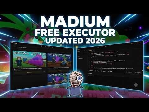 *UPDATED* Madium Executor - FREE AND KEYLESS - Best Executor for Roblox *2026*