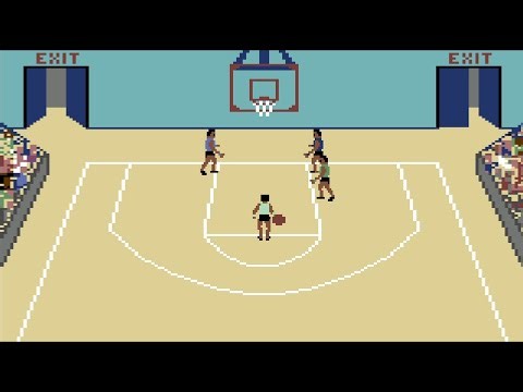 GBA Championship Basketball: Two-on-Two Gameplay Commodore 64