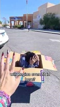 She TRAVELED 24 Hours in a Box?! 😵