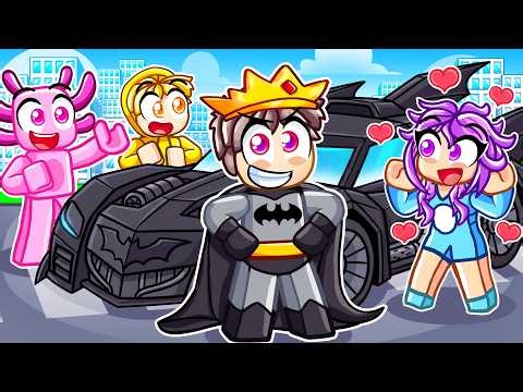 Rizzing Girls With The NEW BATMAN Car in Roblox Driving Empire..
