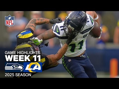 Seattle Seahawks vs. Los Angeles Rams Game Highlights | NFL 2025 Season Week 11