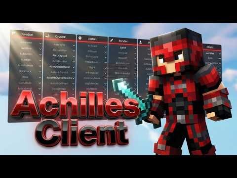The Best CPVP Hack Client for Minecraft 1.8.9 - 1.21.4 - Achilles Client (Undetected)