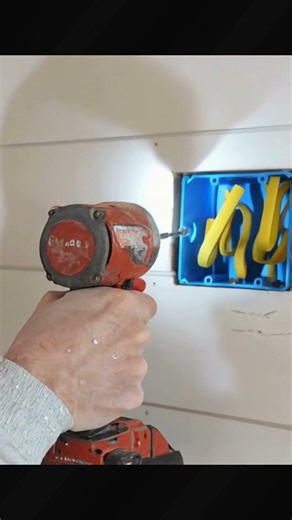 Easy Way to Adjust an Outlet Box #electrical #wiring