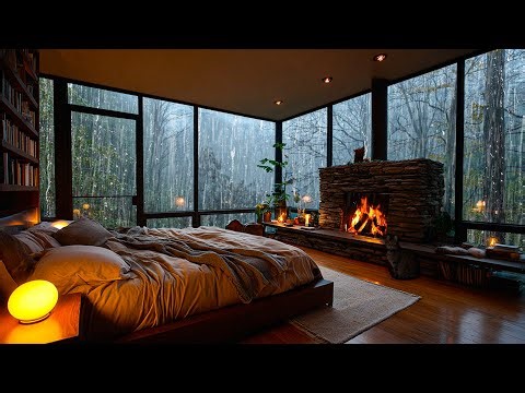 Rain Sounds for Sleeping No Ads — Natural Sounds of Rain & Thunder for Relax, Study and Deep Sleep