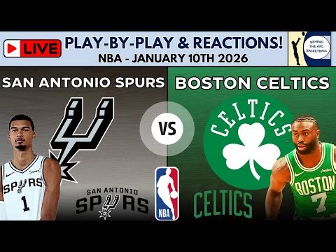 NBA: San Antonio Spurs vs Boston Celtics (Live Play-By-Play & Reactions)
