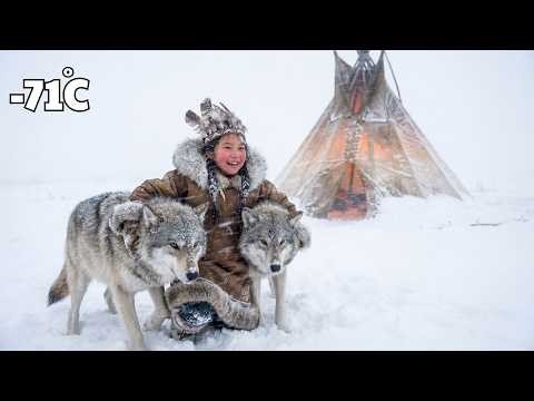 Surviving –71°C | How Native Americans Survived With Wolves in Extreme Winter
