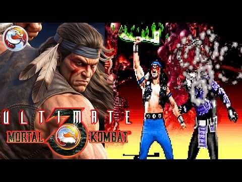 Nightwolf vs Smoke Team - High Level Matches 🔥 Ultimate Mortal Kombat 3 (1995)