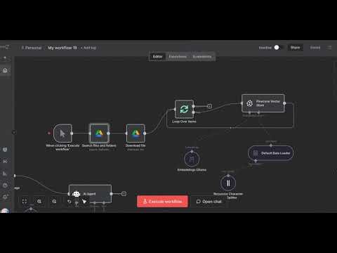 n8n Tutorial: Ingest Multiple PDF Files Automatically (Step-by-Step)part 1